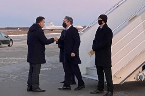 Госсекретарь США прибыл в Киев