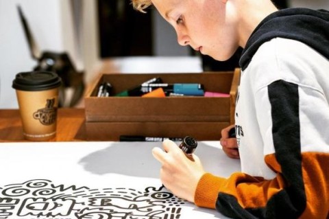 Nike взяла на работу 12-летнего мальчика на должность художника