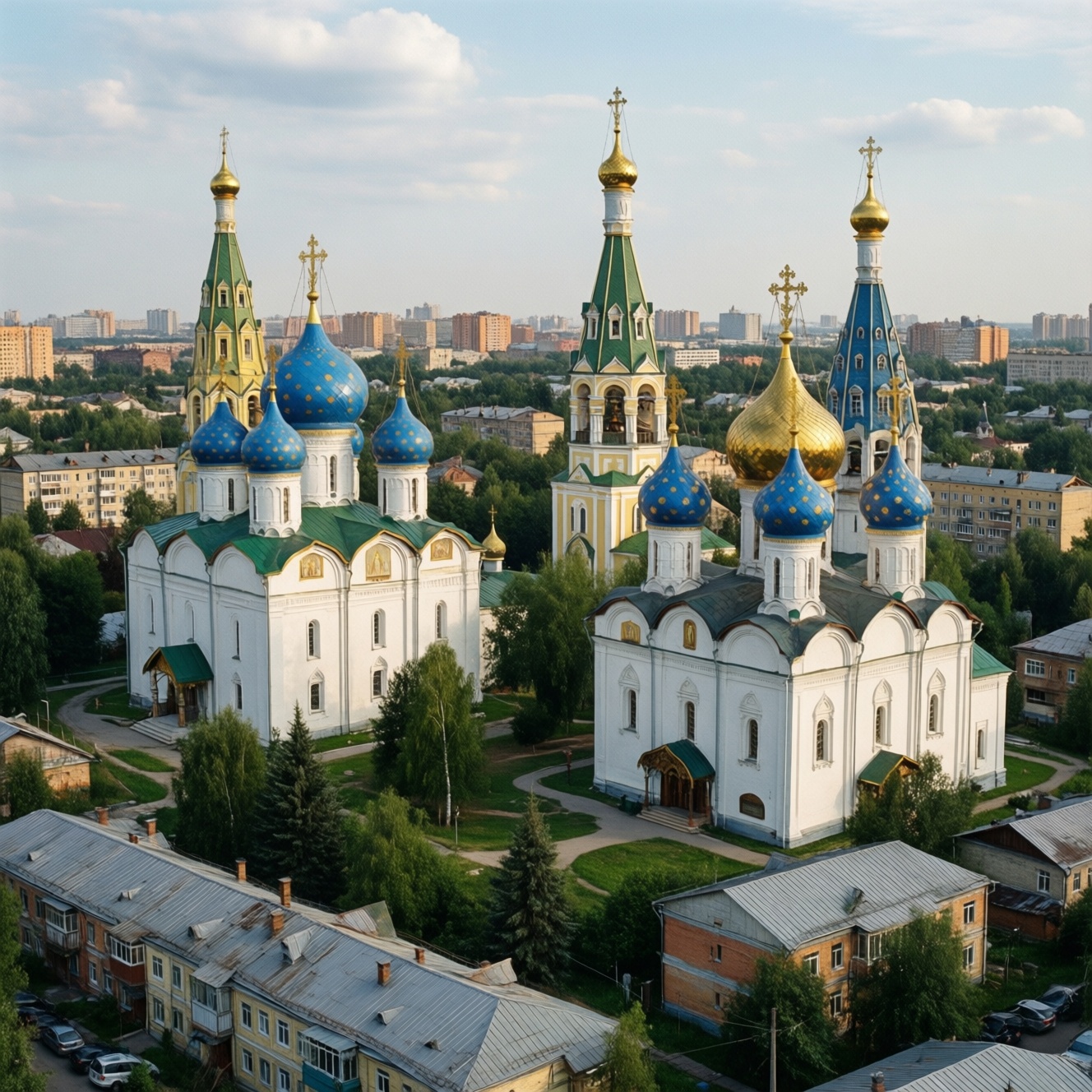 На северо-востоке Москвы строят четыре новых православных храма