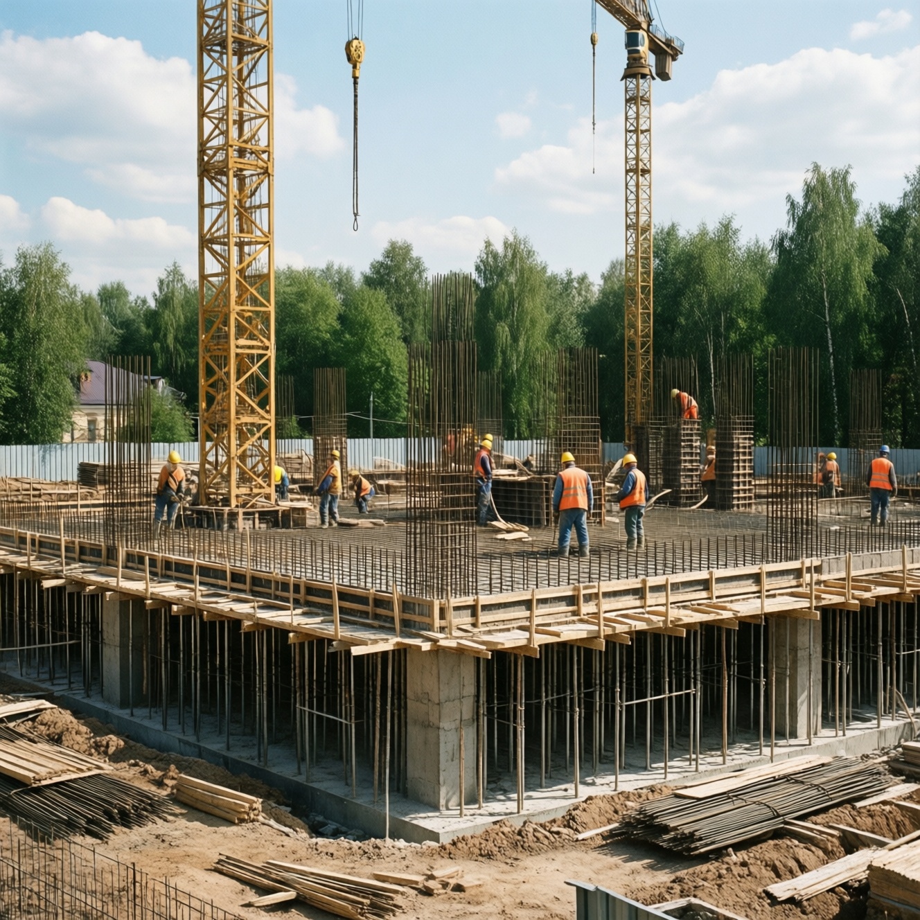 В Бутырском районе завершили нулевой цикл строительства храма святителя Макария